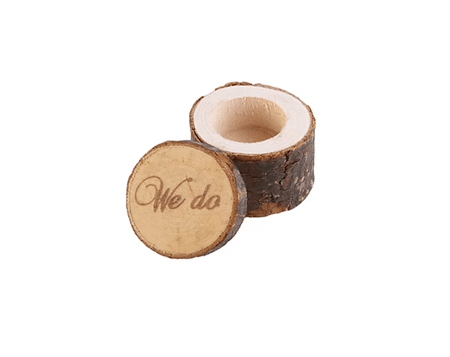 We Do - Wooden Ring Box