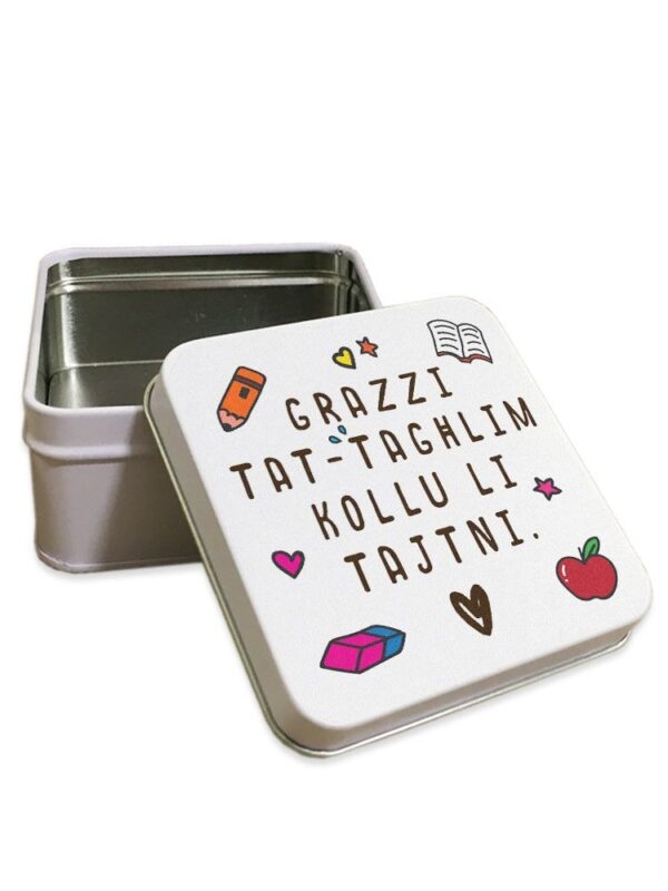 Grazzi... -  Small Tin Box