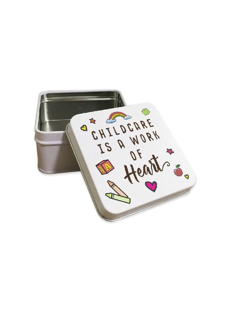 Childcare... - Small Tin Box