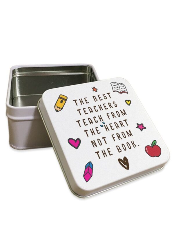 The Best Teachers ... Small Tin Box