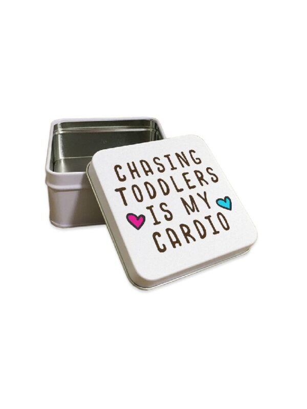 Chasing Toddlers - Small Tin Box
