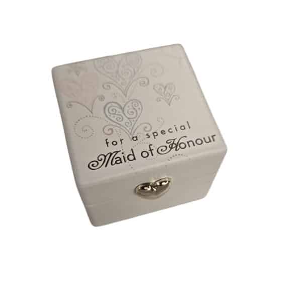 For A Special Maid of Honour - Trinket Box