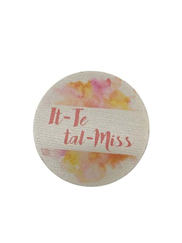 It-Te tal-Miss - Floral Coaster