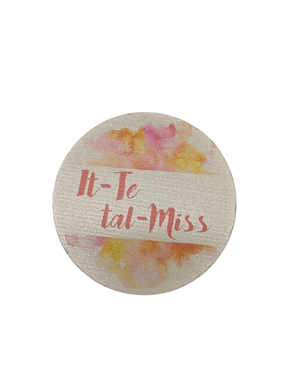 It-Te tal-Miss - Floral Coaster