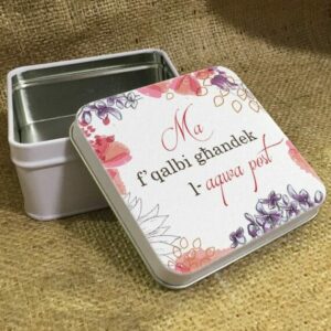 Ma' f'Qalbi - Small Tin Box