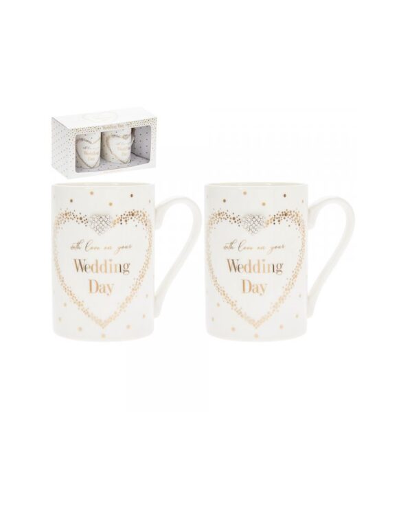 Wedding Day Mug Set