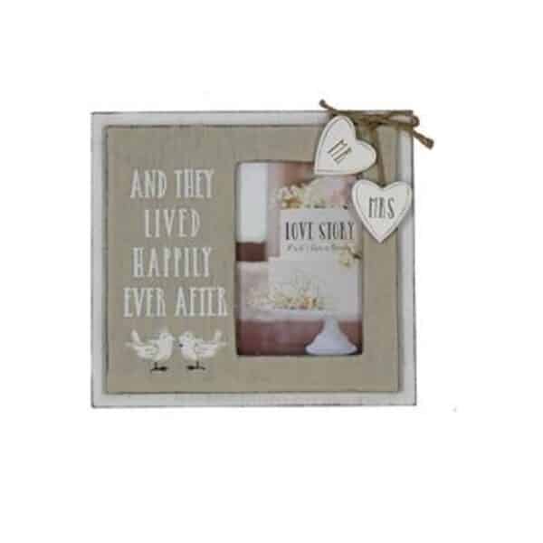 And They Lived Happily Ever After - Wooden Frame