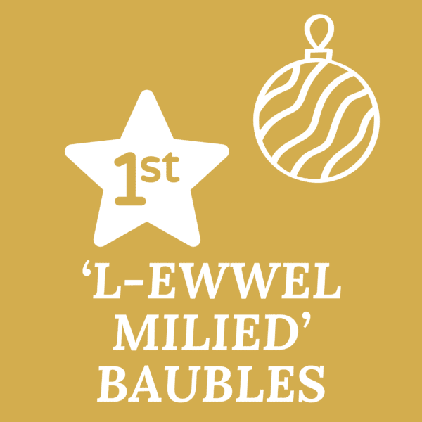 L-Ewwel Milied... Baubles